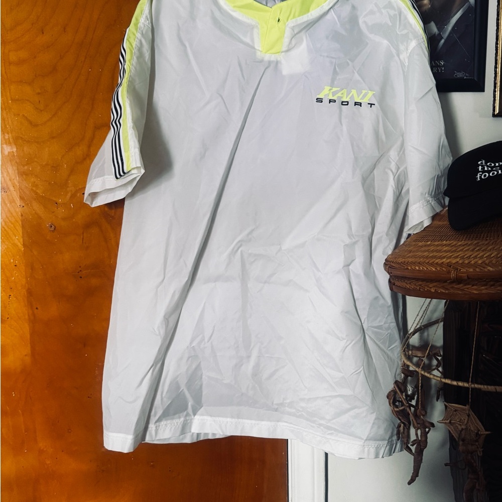 White and Yellow Men's Jersey